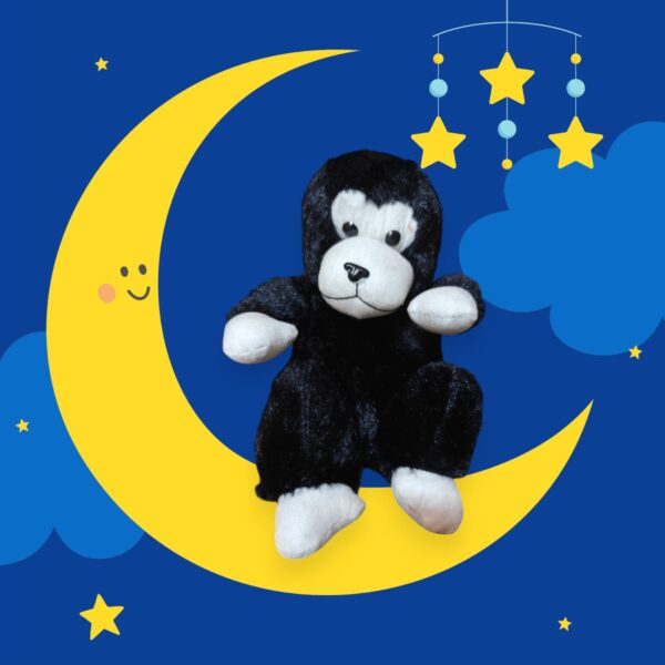 Black Monkey l Soft Toy for Kids l Stuffed Animal Plush Soft Toy - Image 3