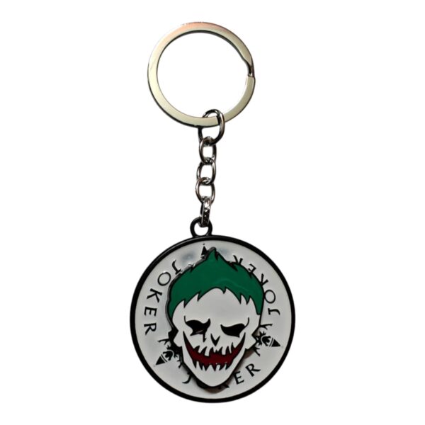 Joker Metal Stylish Keychain for Kids, Car, Bike l Revolving Keyring - Image 5