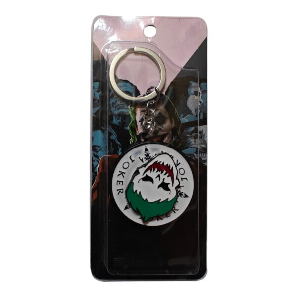 Joker Metal Stylish Keychain for Kids, Car, Bike l Revolving Keyring - Image 2