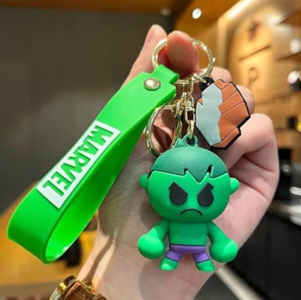 Moha Marval Hero Green Angry Man Hulk Keychain - Image 2
