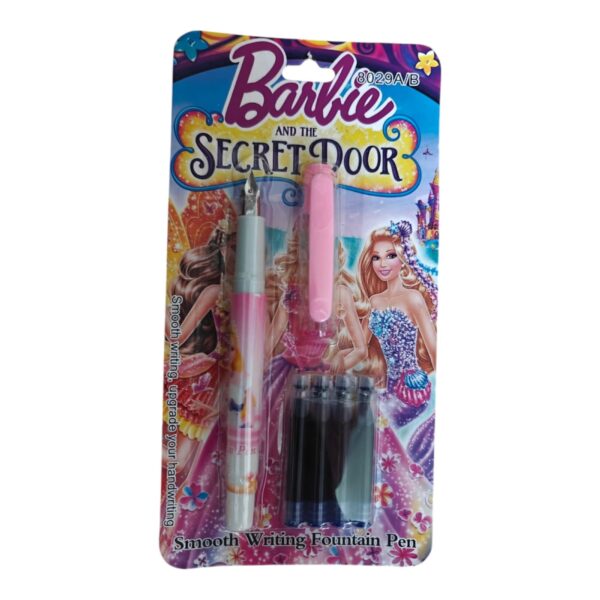Fountain Pen l Stationery l Writing Set for Kids l Barbie Pen Set
