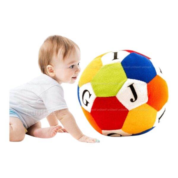 Soft Ball for Baby l Soft Plush Ball with Alphabets for Learning