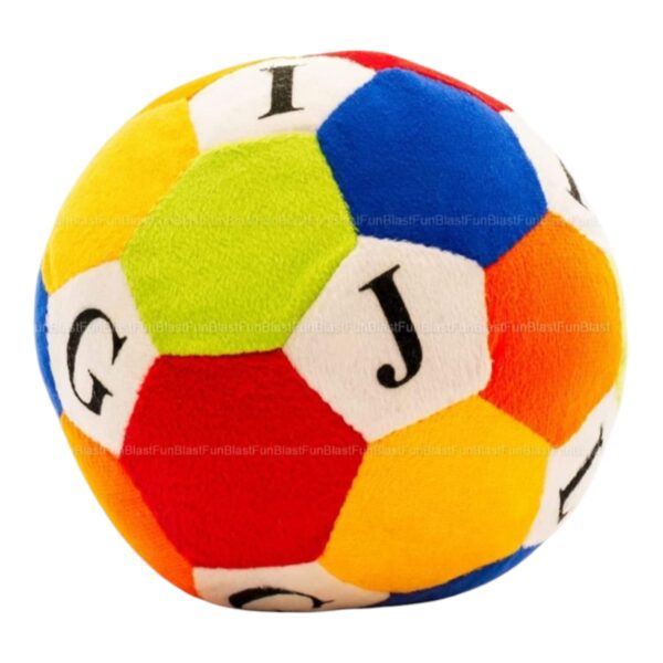 Soft Ball for Baby l Soft Plush Ball with Alphabets for Learning - Image 2