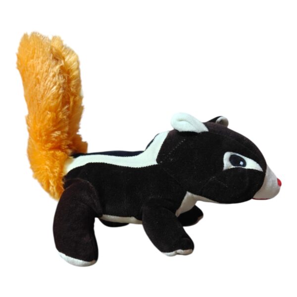 Black Squirrel Soft Toy for Kids l Stuffed Plush Animal with Tale