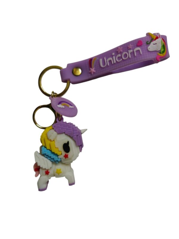 Unicorn White Stylish Keychain