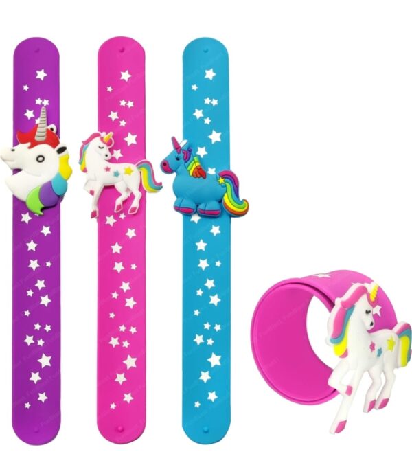 Unicorn wristbands for kids - Set of 3