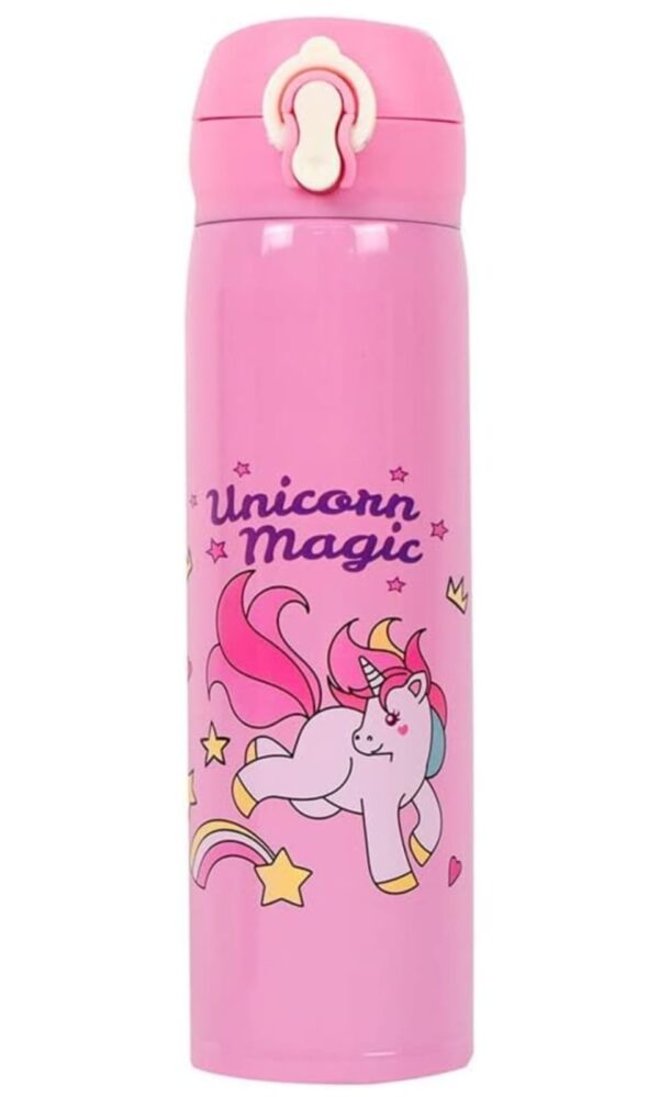 Stainless Steel Cute Water Flask l Bottle for Kids l Best Gift for Kids 500 ml - Image 4