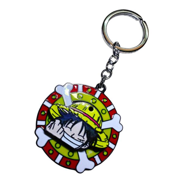 Anime Metal keychain with Rotation for Bike and Car Key - Image 5