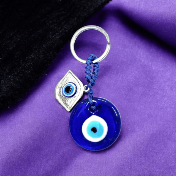 Evil Eye keychain l Sharp Eye l Elegant Keychain - Image 2