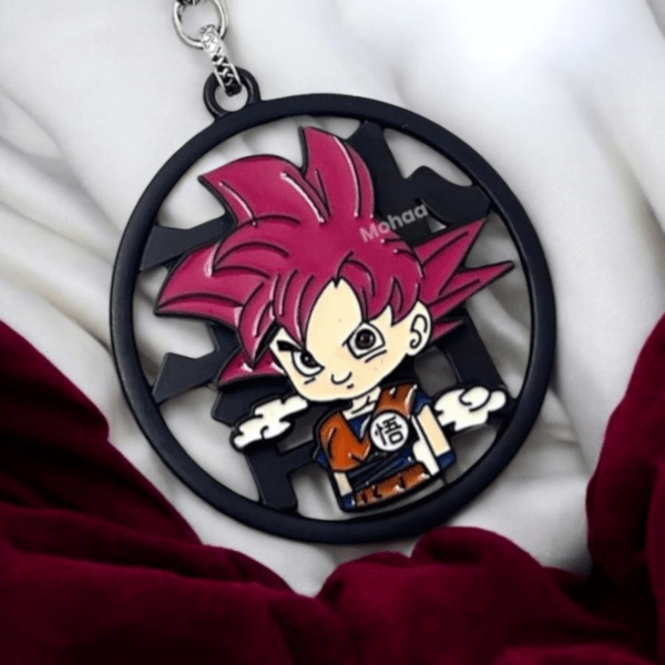 Moha Stylish Metal Keychain - Image 4