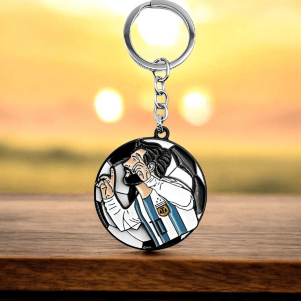 MIK Lionel Messi Metal Key chain for Kids l Elegant Keychain - Image 4