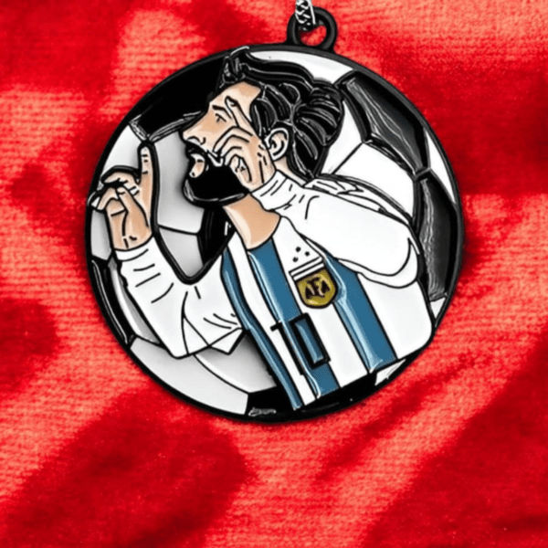 MIK Lionel Messi Metal Key chain for Kids l Elegant Keychain - Image 3