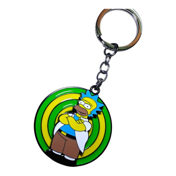 MIK BART SIMPSONS 3D ANIMIE KEYCHAIN WITH ROTATION - Image 5