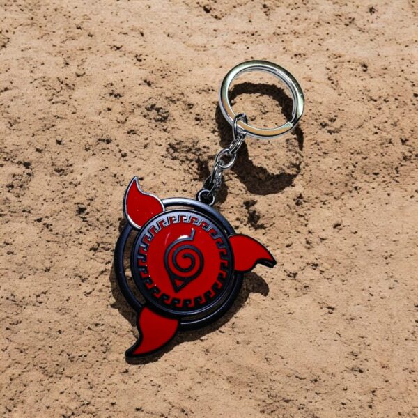 Red eye of Sharingan Metal Keychain l Stylish and Elegant - Image 5