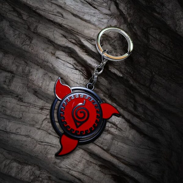 Red eye of Sharingan Metal Keychain l Stylish and Elegant - Image 4