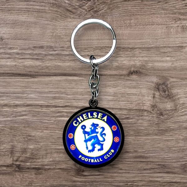 Chelsea Football Club Metal Stylish Keychain for Kids, Bike, Car - Image 2
