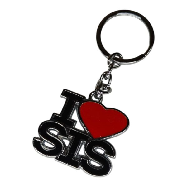 I Love My Sis Stylish Metal Keychain l Gift for Sister - Image 3